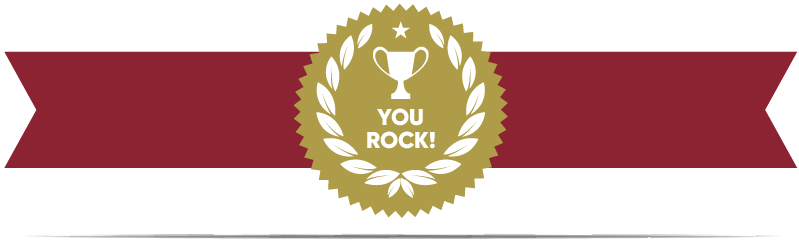 Congratulations to our February You Rock! Winners