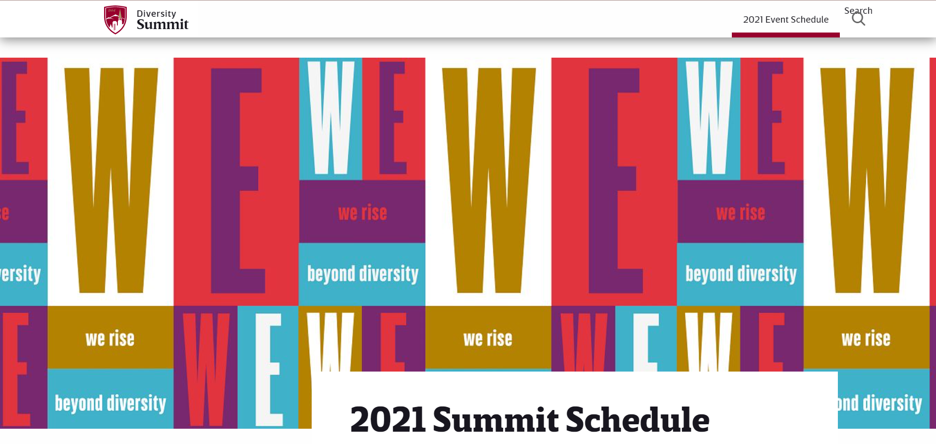 Diversity Summit Update