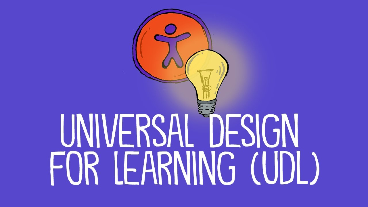 Universal Design for Learning symbol with a light bulb