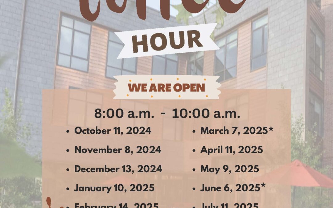 Join your faculty colleagues and Faculty Affairs staff for a Faculty Coffee Hour!